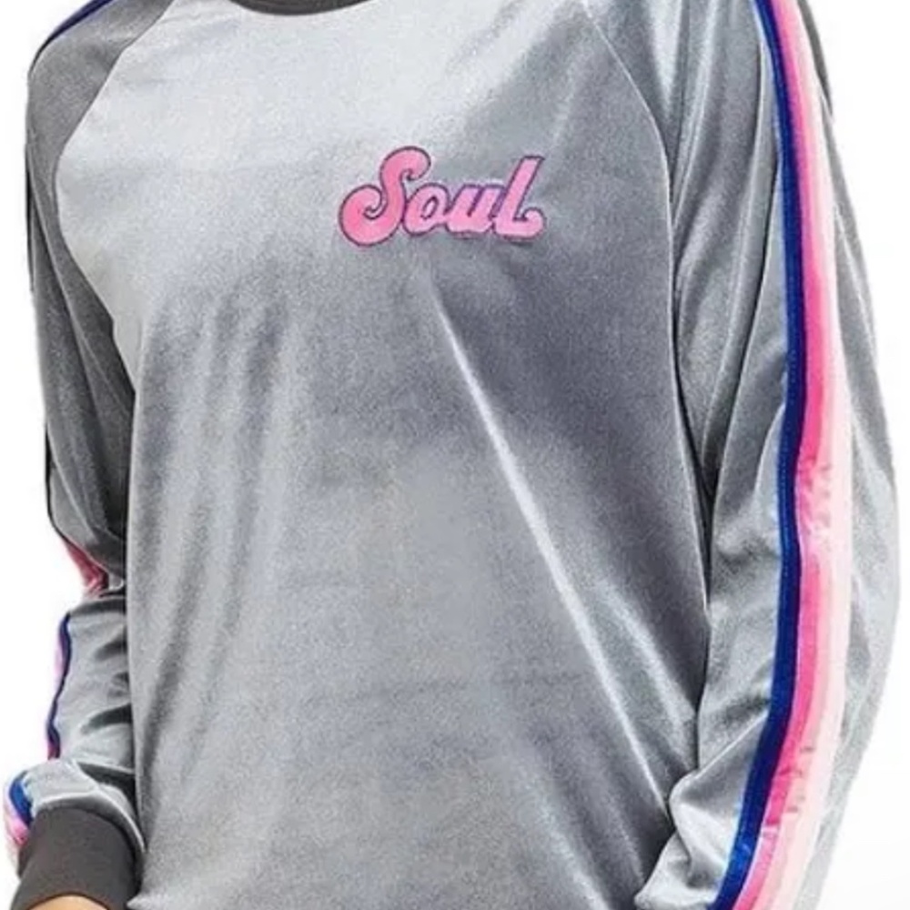 AVIATOR NATION x SOUL CYCLE - WOMENS VELVET CREWNECK